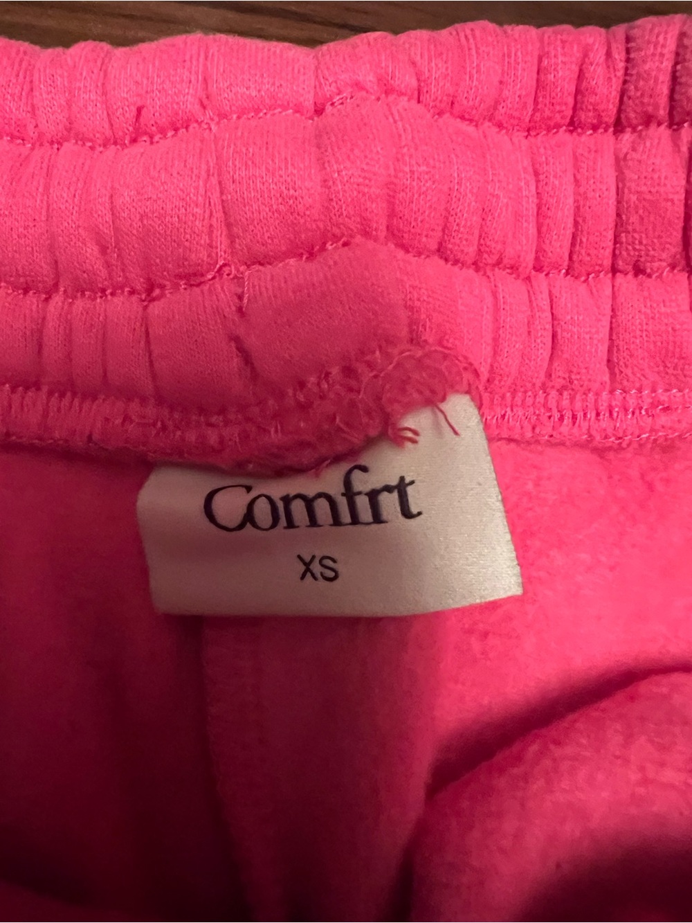 Comfrt Women’s Athletic Shorts in Hot Pink - Picture 3 of 4